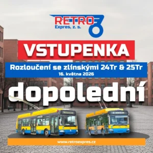 DOPOLEDNÍ vstupenka na Rozloučení s 24Tr a 25Tr ve Zlíně (16. 5. 2026)
